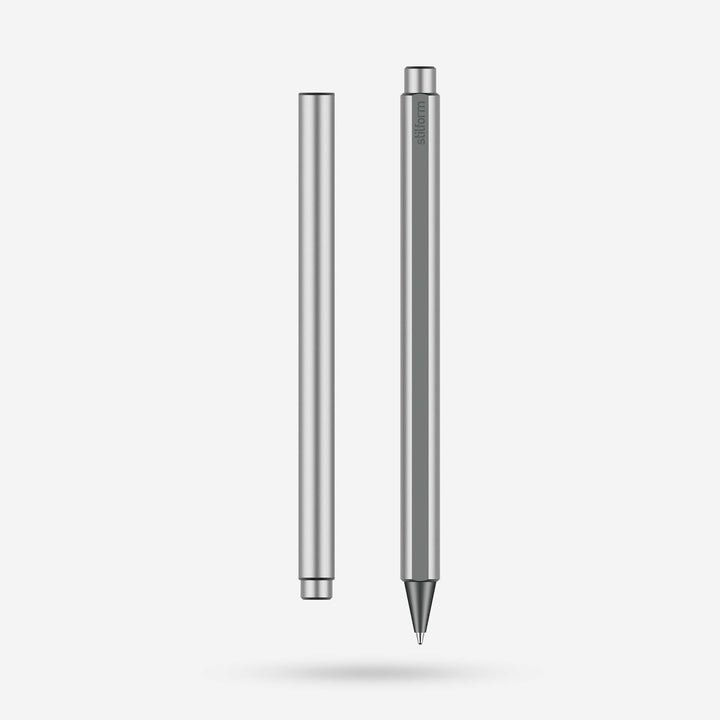 Stilform FLOW Comet Grey Aluminium Rollerball Pen