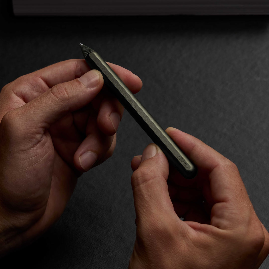 Stilform AEON Moss Green Aluminium Ballpoint Pen (3)