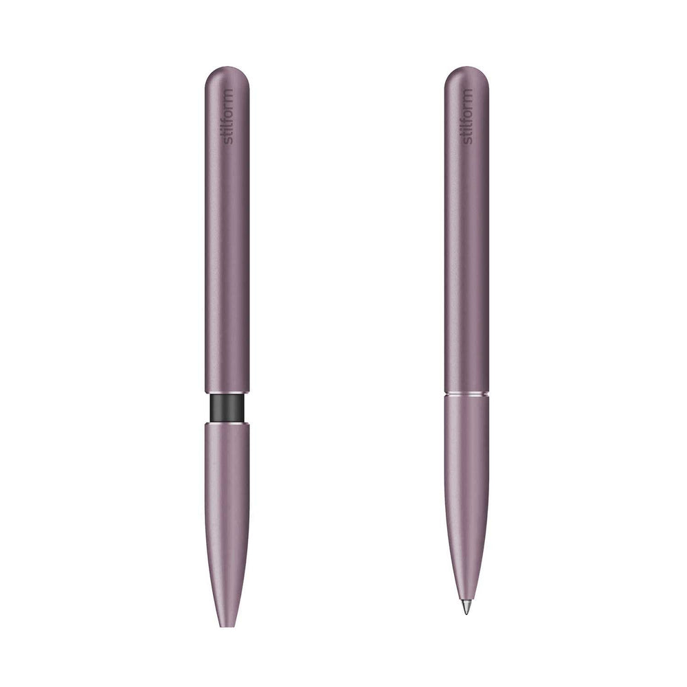 Stilform PEN Velvet Berry Aluminium Ballpoint Pen (2)
