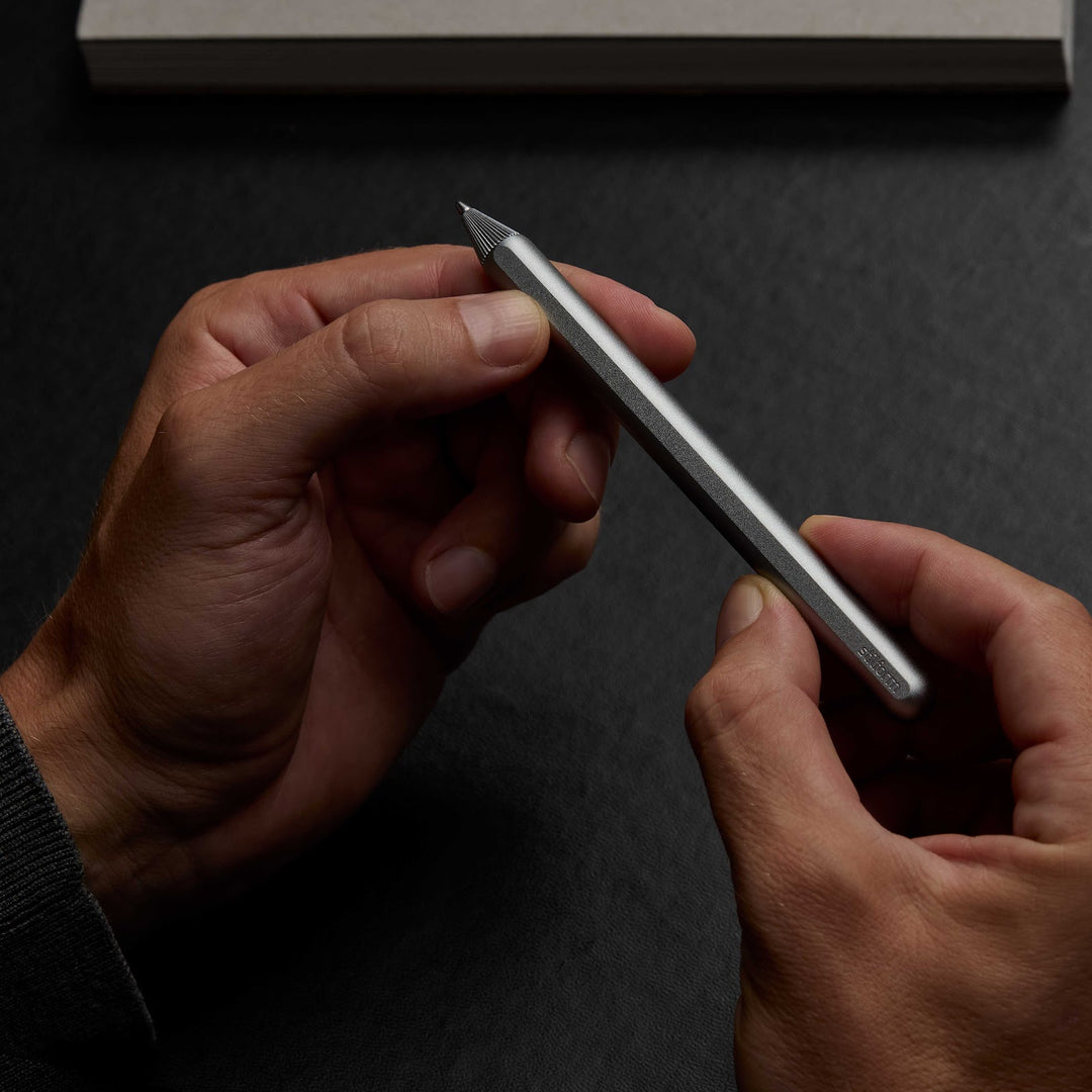 Stilform AEON Comet Grey Aluminium Ballpoint Pen (3)