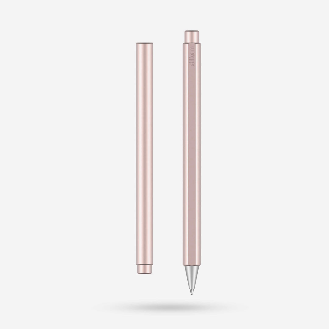 Stilform FLOW Rose Moon Aluminium Rollerball Pen
