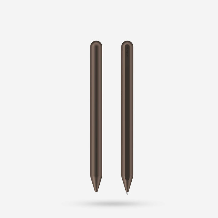 Stilform AEON Walnut Brown Aluminium Ballpoint Pen (2)