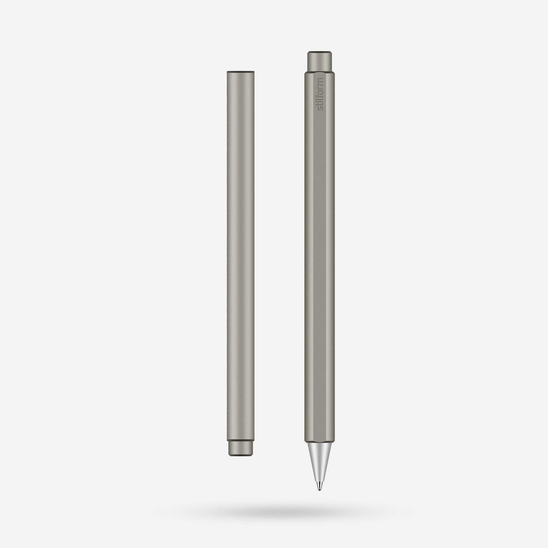 Stilform FLOW Titanium Matt Rollerball Pen