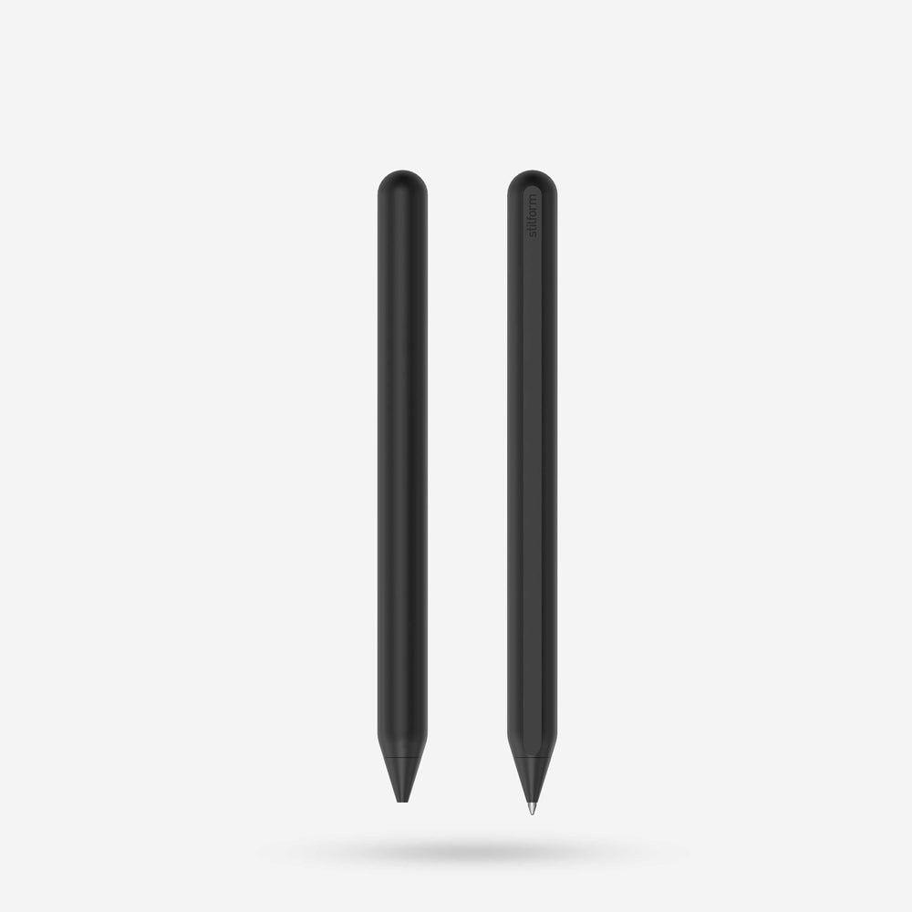 Stilform AEON Warp Black Aluminium Ballpoint Pen (2)