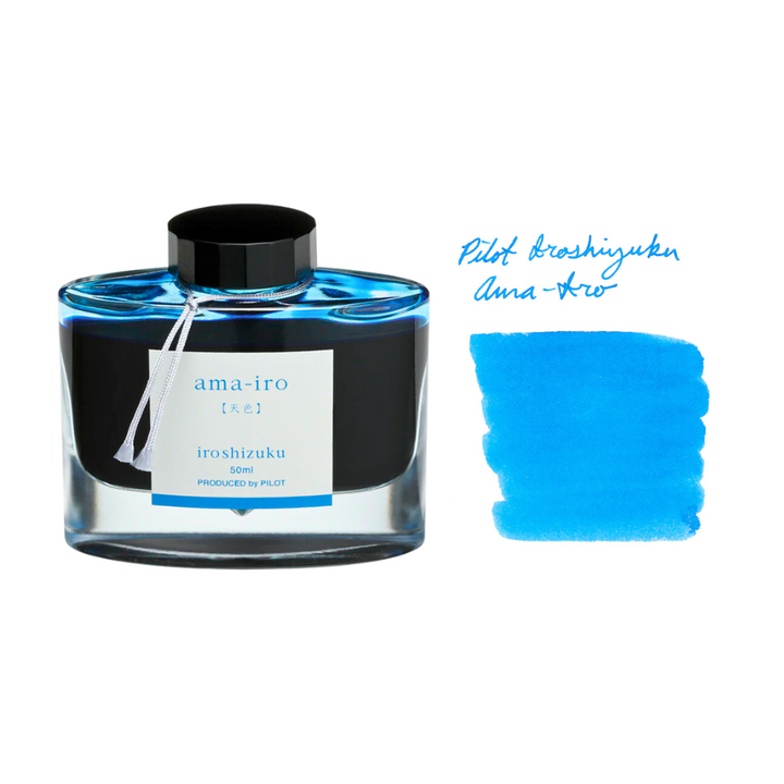 Pilot Iroshizuku 50ml Ink Bottle Fountain Pen Ink - Ama-iro (Sky Blue)