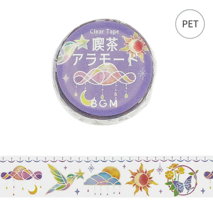 BGM Clear Tape: Cafe Alamode - Deco