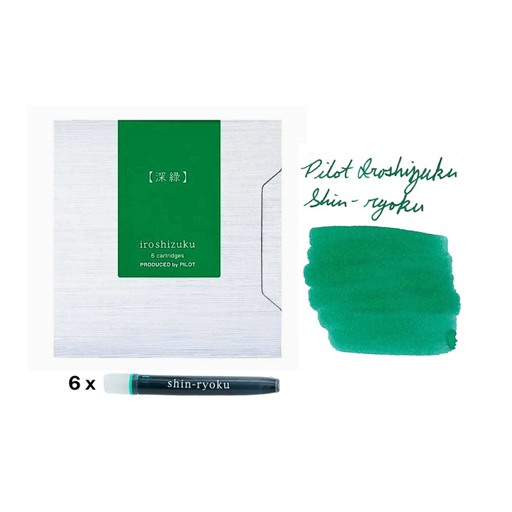 Pilot Iroshizuku Ink Cartridge - Shin-ryoku