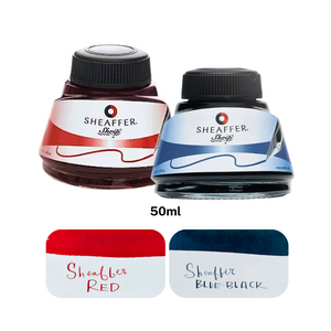 Sheaffer Ink Bottle Bundle (50ml) - Blue Black + Red