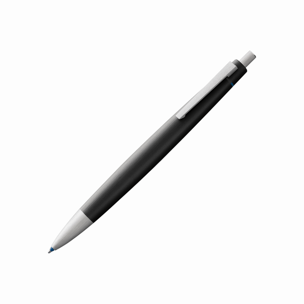 LAMY 2000 4 Color Ballpoint Pen with Brushed Stainless Steel Clip - Black