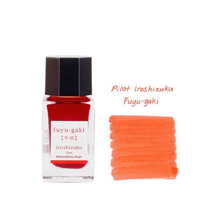 Pilot Iroshizuku 15 ml Ink Bottle - Fuyu-gaki (Persimmon)