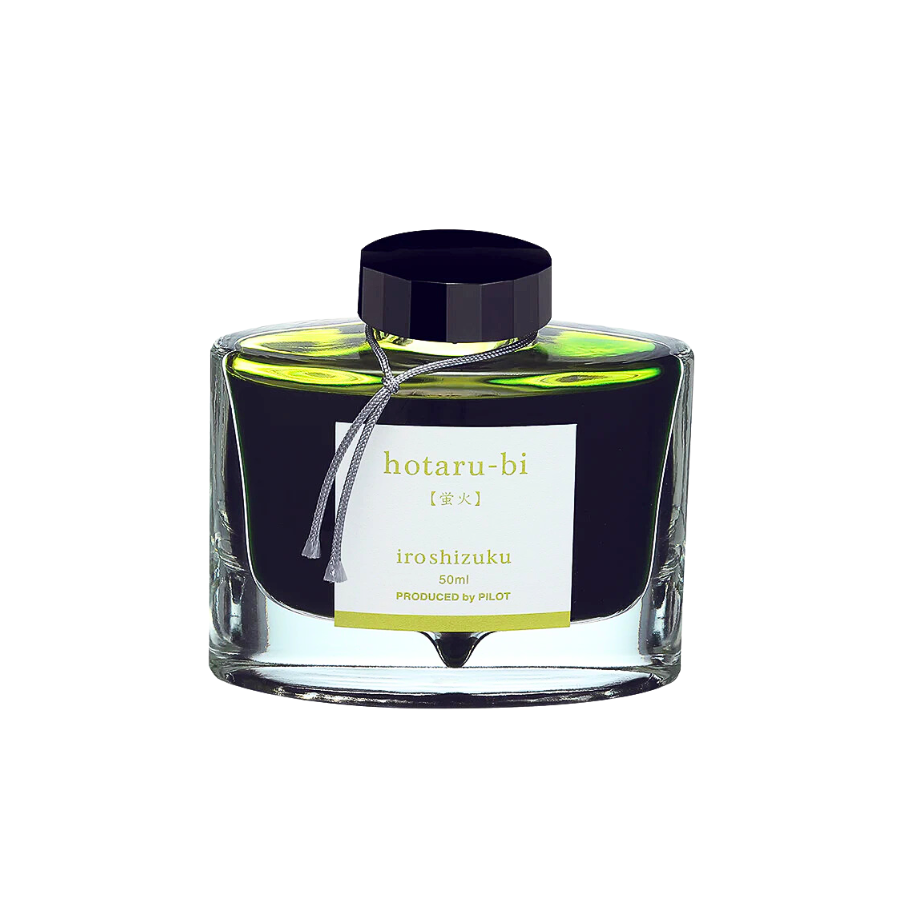 Pilot Iroshizuku 50ml Ink Bottle Fountain Pen Ink - Hotaru-bi (Warm Yellow)
