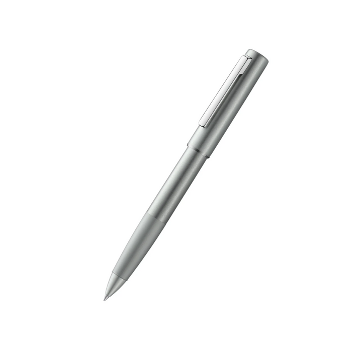Lamy Aion Rollerball Pen Olivesilver — Lamy rollerball pen — fluid gel ink writing instrument, at Cityluxe Singapore