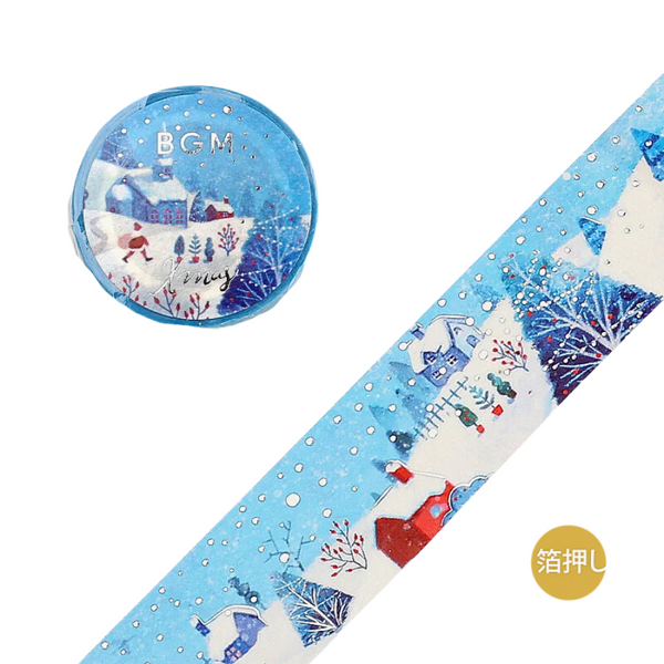 Load image into Gallery viewer, BGM Christmas Limited 2023 Masking Tape - Town
