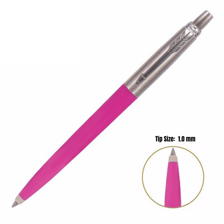 Parker Jotter Originals Magenta Ballpoint Pen — Parker ballpoint pen — reliable smooth-writing everyday pen, at Cityluxe Singapore