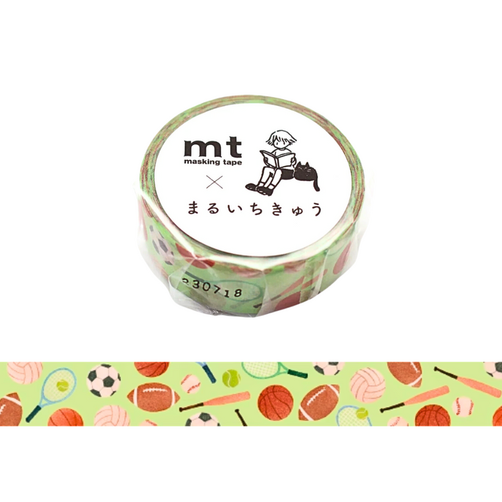 MT x Maruichikyu Washi Tape - Various Ball Games