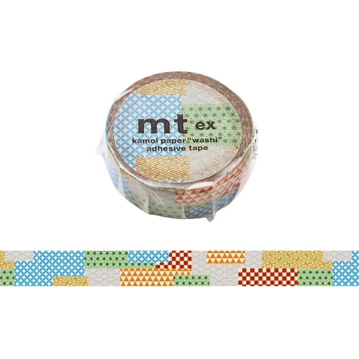 MT EX Washi Tape - Traditional Japanese Patterns Mix