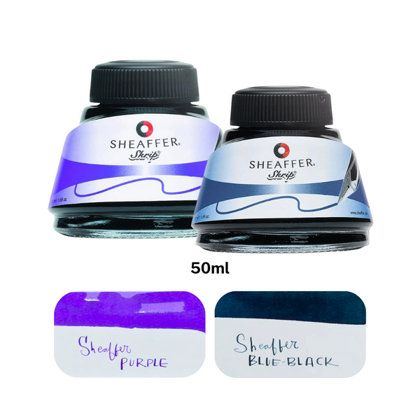 Load image into Gallery viewer, Sheaffer Ink Bottle Bundle (50ml) - Blue Black + Purple
