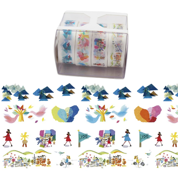 将图片加载到图库查看器，MT Tape 100th Anniversary Set - Petit à petit
