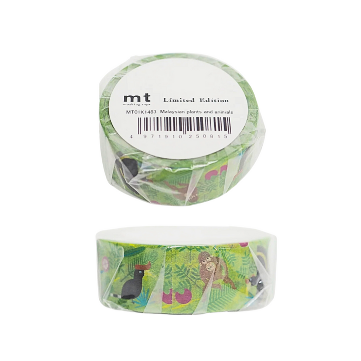 MT Expo KL Limited Edition Washi Tape Malaysian Plants And Animals