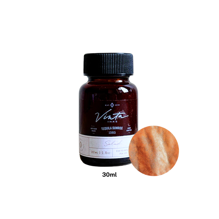 Vinta Inks Summer Cocktails 30ml Bottled Ink - Tequila Sunrise [Salud 1565]