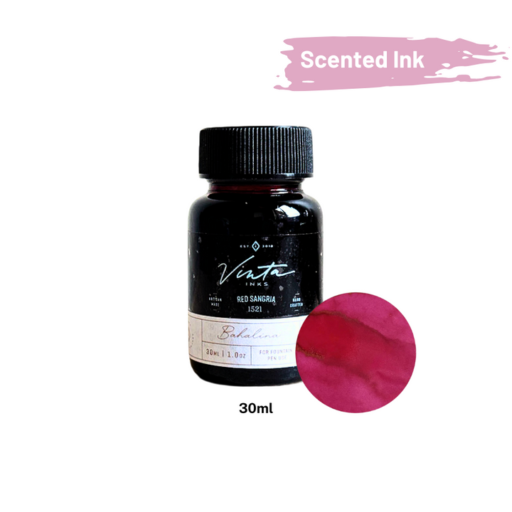 Vinta Inks Summer Cocktails 30ml Bottled Ink - Red Sangria [Bahalina 1521]