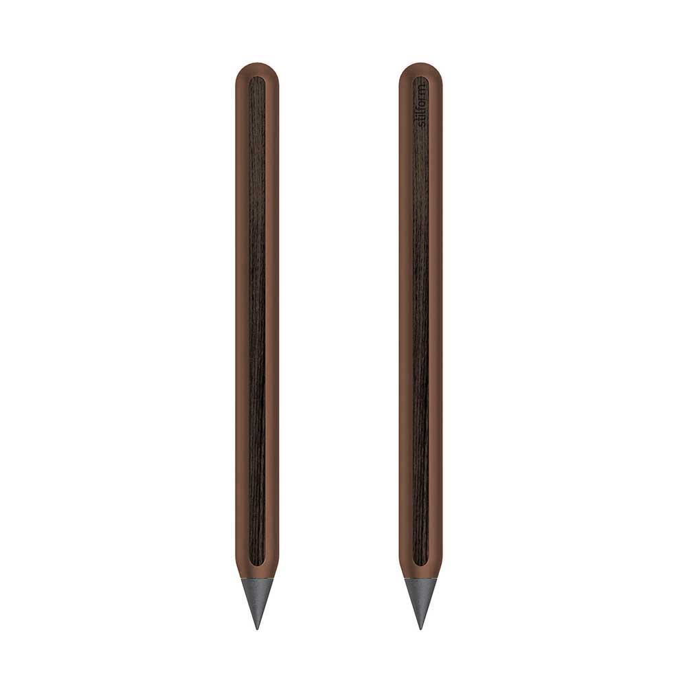 Stilform AEON Walnut Brown Aluminium Mechanical Pencil (3)