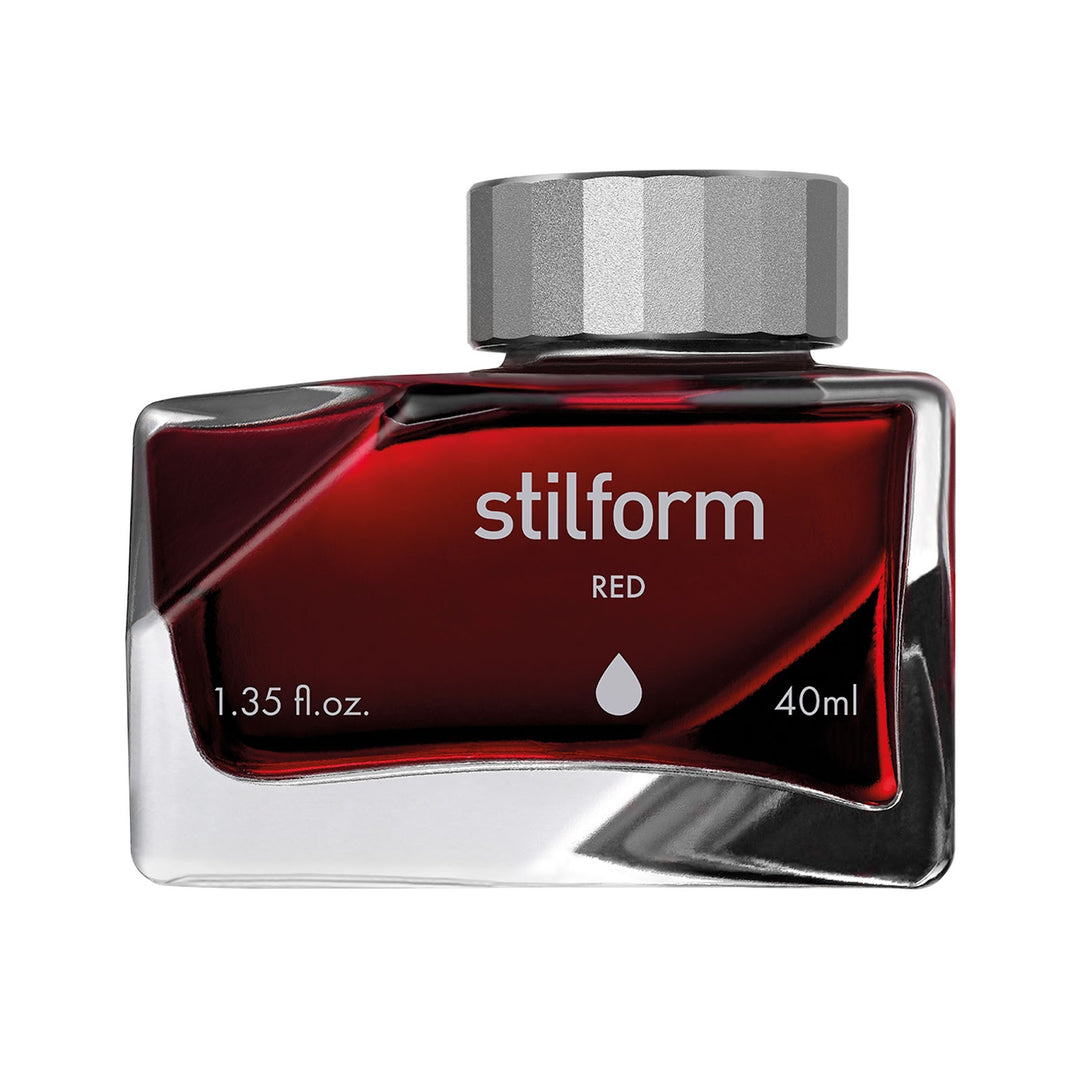 Stilform TILT Fountain Pen Ink 40 ml – Red