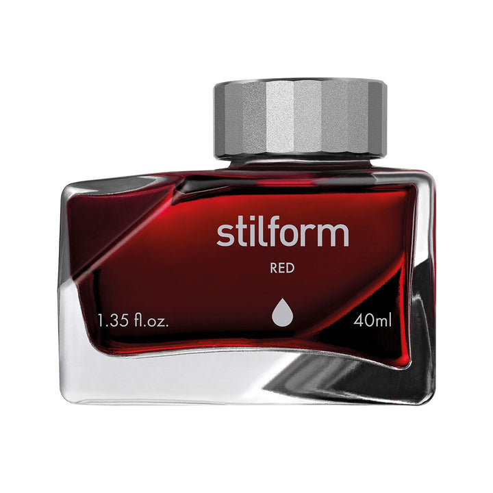 Stilform TILT Fountain Pen Ink 40 ml – Red