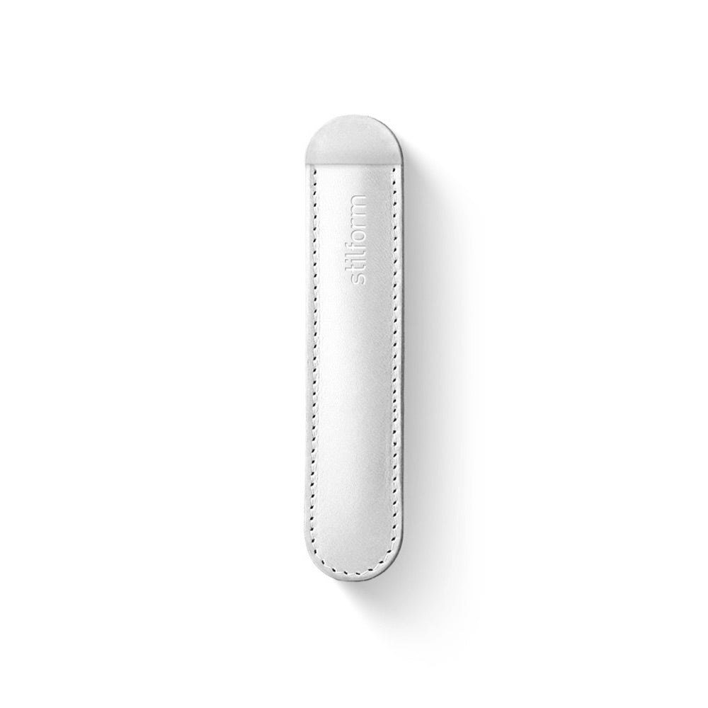 Stilform Leather Pen Pouch – White