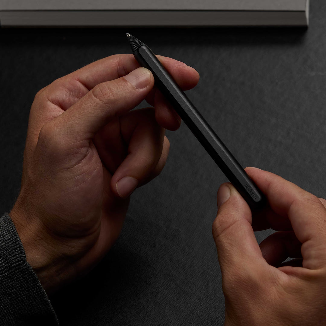 Stilform AEON Warp Black Aluminium Ballpoint Pen (3)