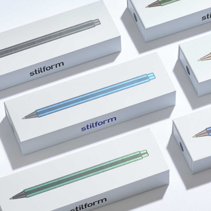 Stilform FLOW Titanium Black DLC Rollerball Pen (4)