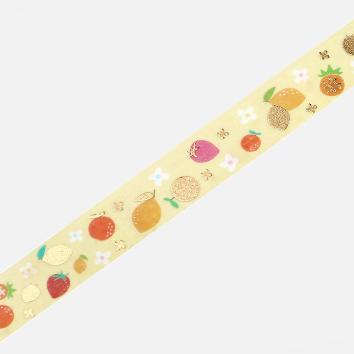 BGM Vitamin Masking Tape — BGM washi tape — decorative Japanese paper tape for journaling and craft, at Cityluxe Singapore