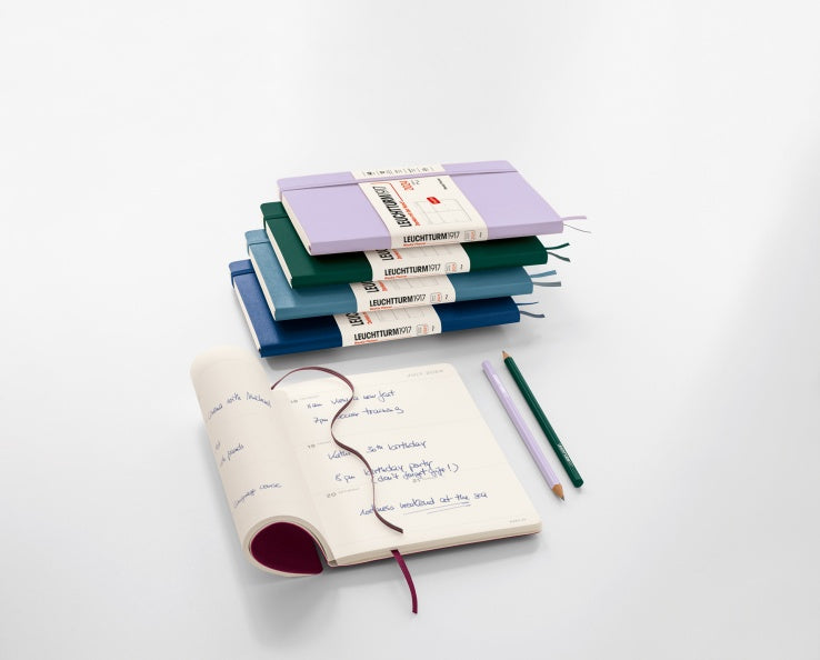 Leuchtturm1917 Recombine A5 Medium Softcover Notebook in Dotted / Apricot — Leuchtturm1917 notebook — quality writing journal with premium paper, at Cityluxe Singapore stationery store