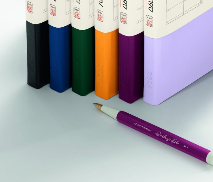 Leuchtturm1917 Recombine A5 Medium Hardcover Notebook - Dotted / Lobster