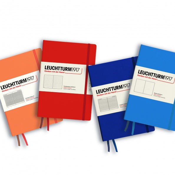 Leuchtturm1917 Recombine A5 Medium Hardcover Notebook - Dotted / Sky