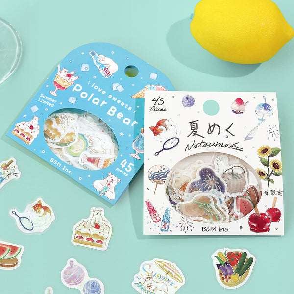 Load image into Gallery viewer, BGM Summer Limited Flake Seal - Polar Bear Sweets
