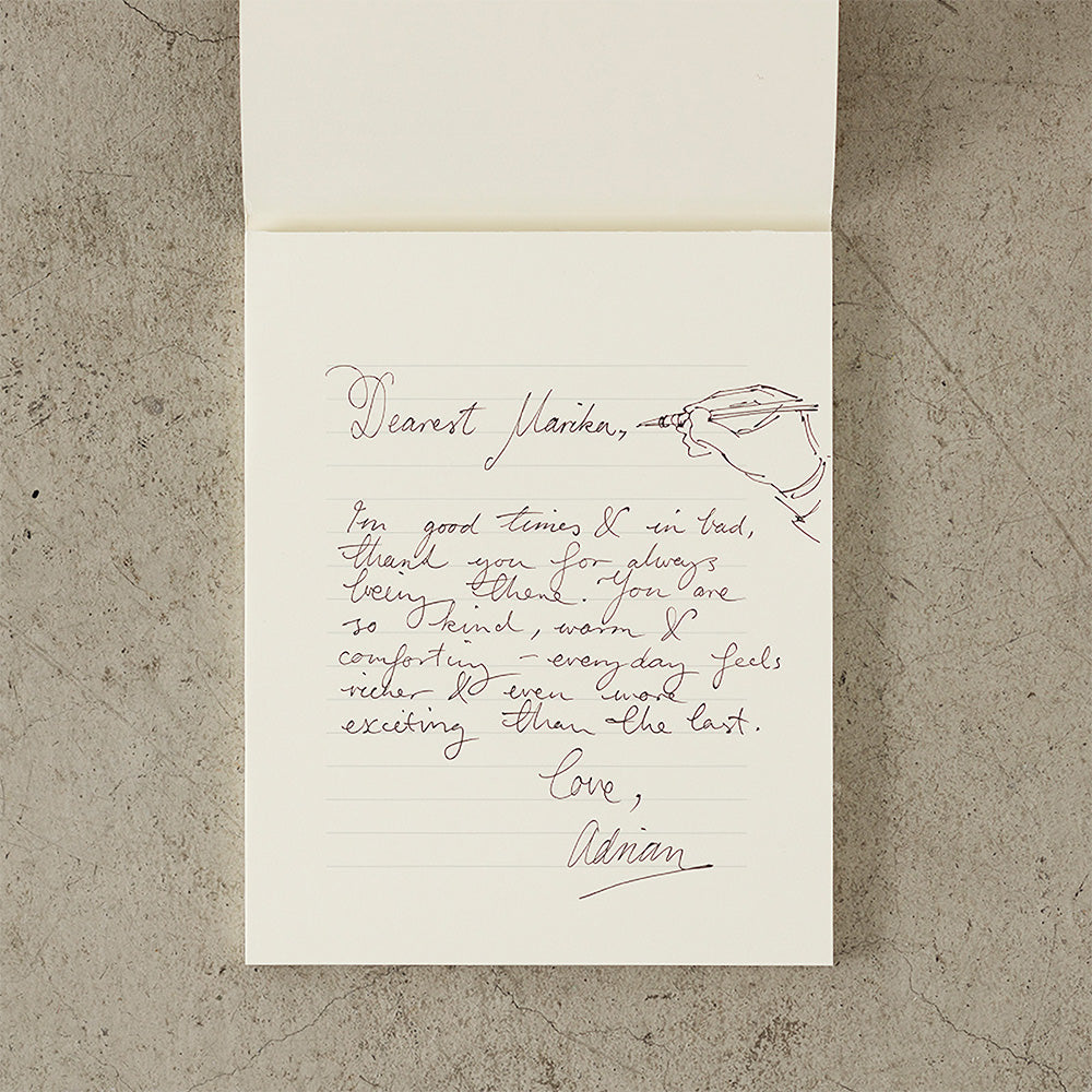 MD Letter Pad Horizontal Ruled Lines A