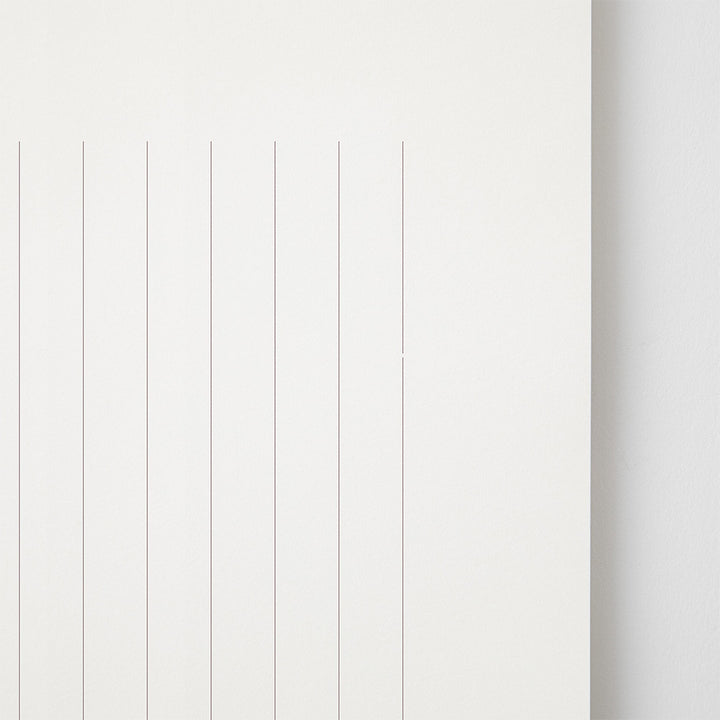 MD Paper Letter Pad Cotton Vertical Ruled Lines A — in use
