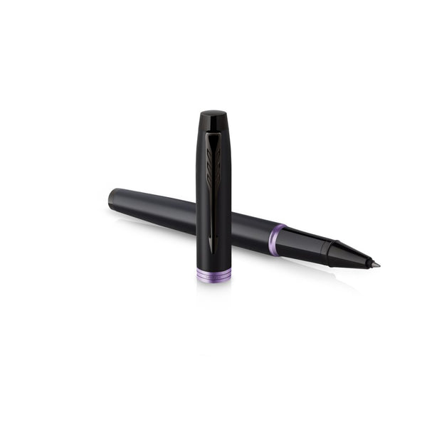 Load image into Gallery viewer, Parker IM PROFESSIONAL Vibrant Ring Rollerball Pen Amethyst Purple
