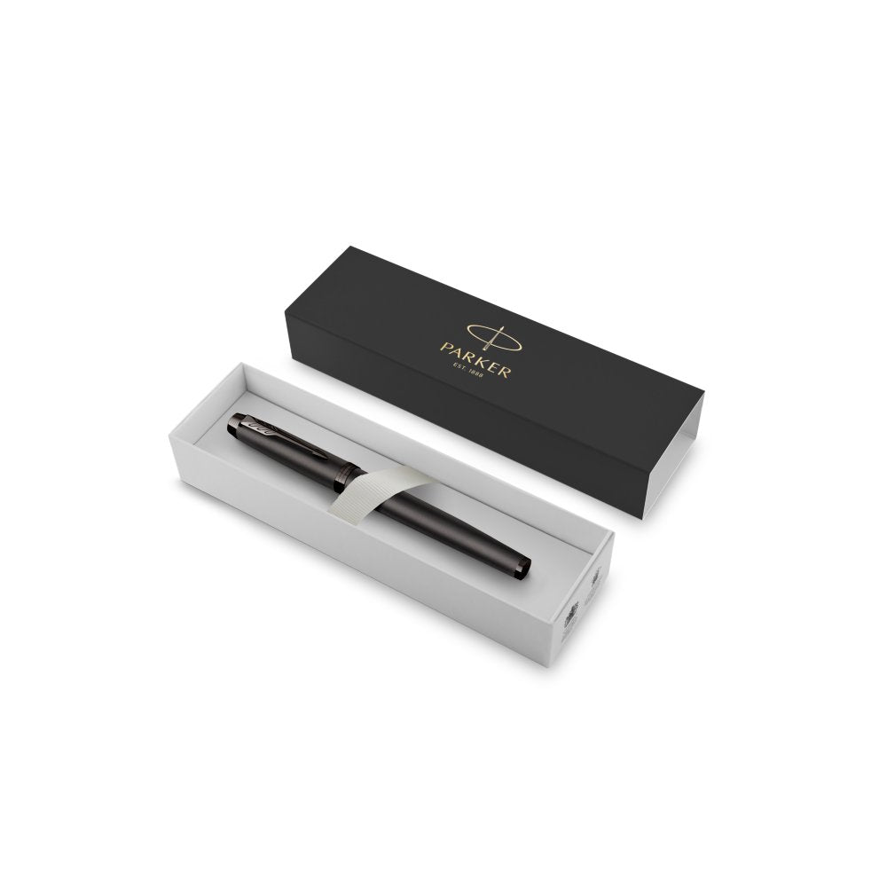 Parker IM PROFESSIONAL Vibrant Ring  BT Fountain Pen Amethyst Purple — Parker fountain pen — precision nib writing instrument, at Cityluxe Singapore stationery store