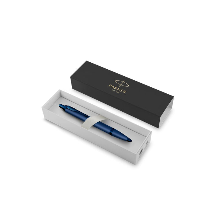Parker IM PROFESSIONAL Ballpoint Pen Monochrome Blue — Parker ballpoint pen — reliable smooth-writing everyday pen, at Cityluxe Singapore
