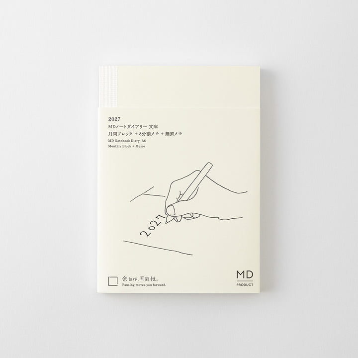 Midori A6 Notebook Diary 2027