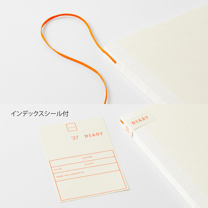 Midori A5 Slim Notebook Diary 2027