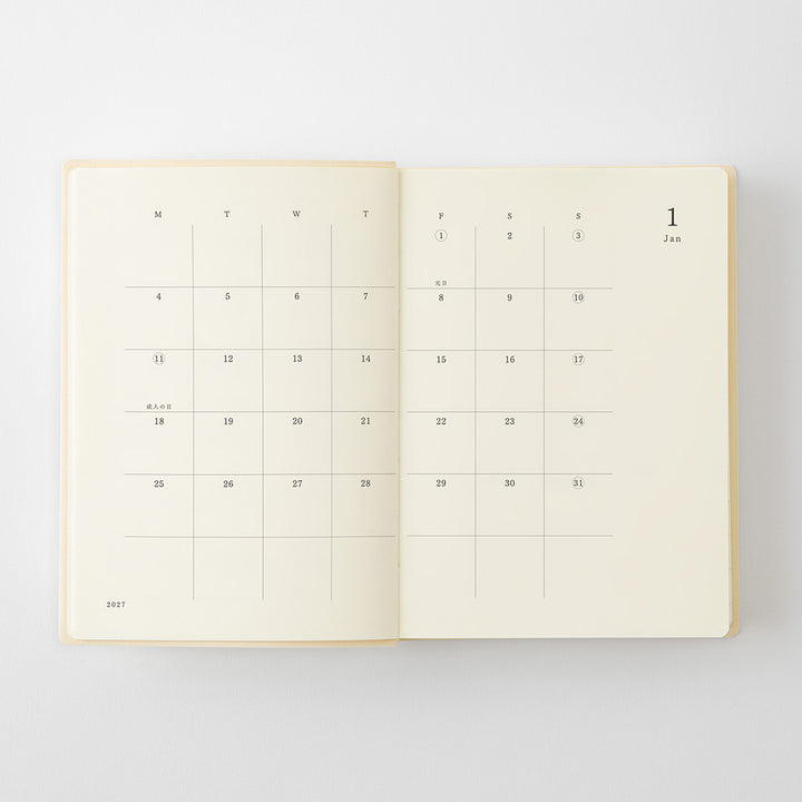 Midori A6 Notebook Diary 1 Day 1 Page 2027