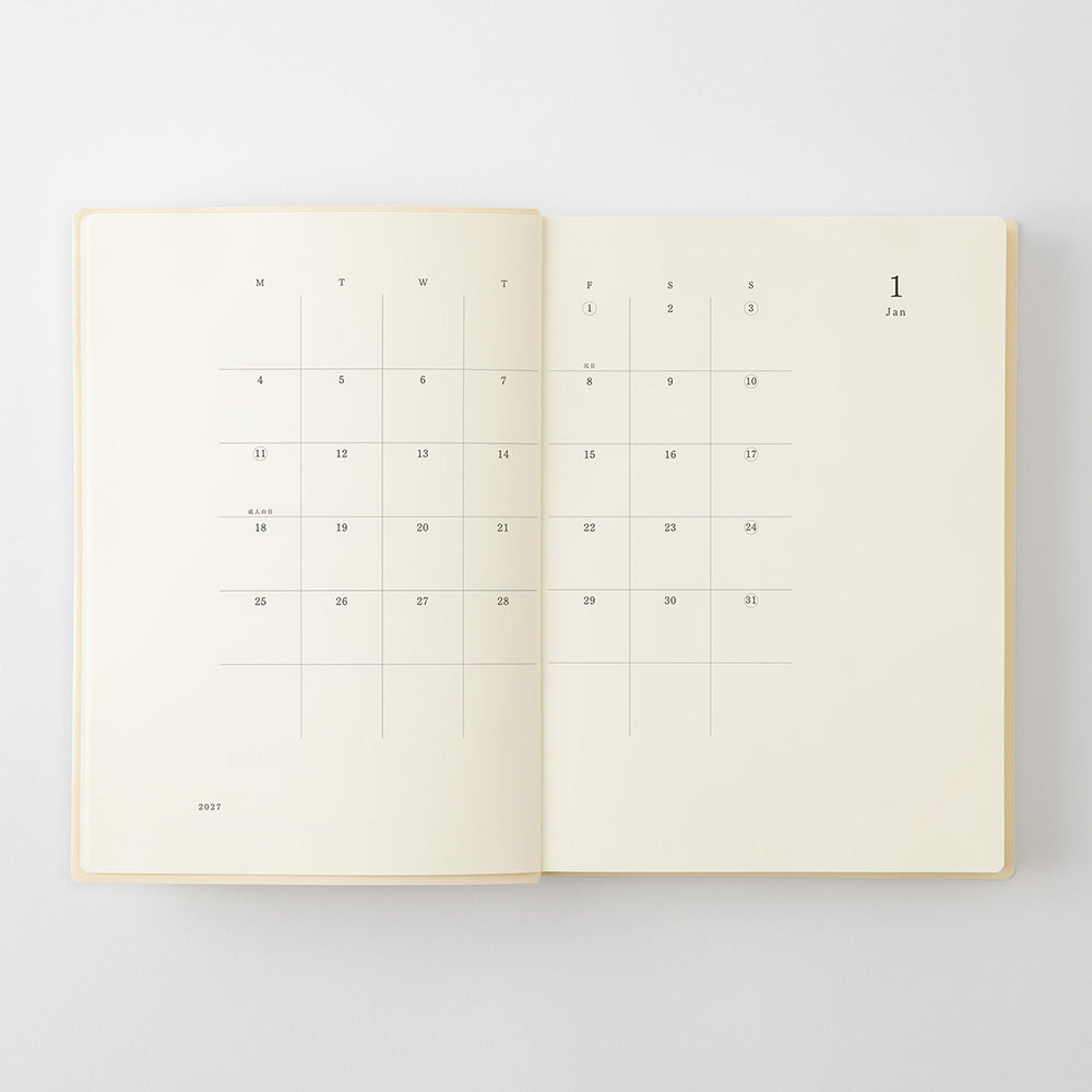 Midori A5 Notebook Diary 1 Day 1 Page 2027