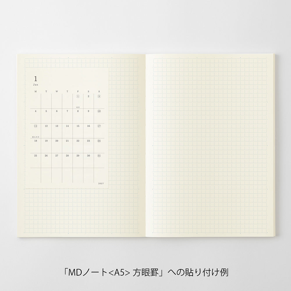 Midori S Diary Sticker 2027