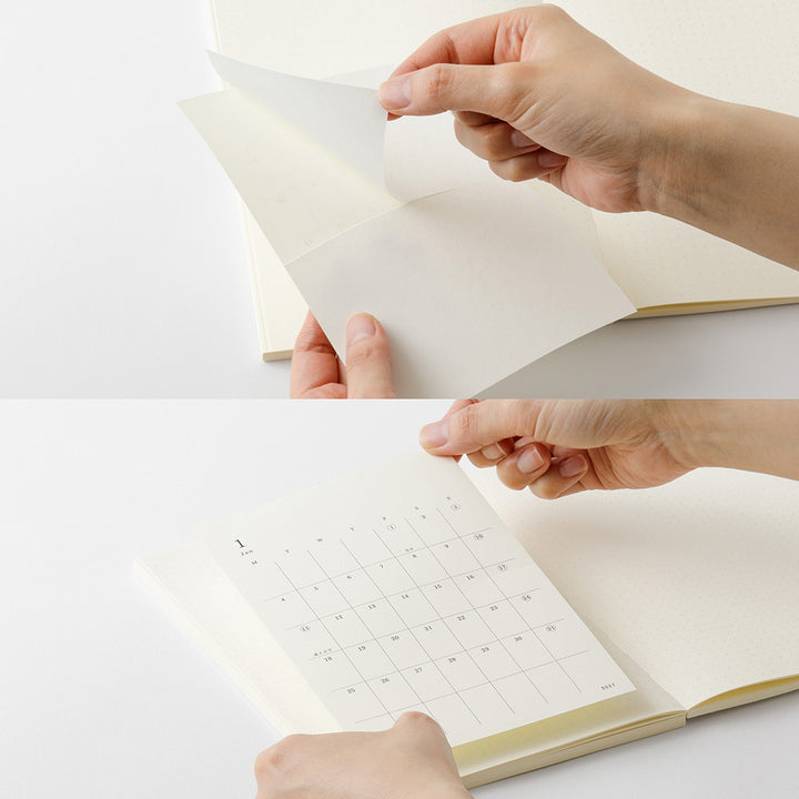 Midori M Diary Sticker 2027
