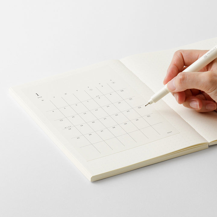 Midori M Diary Sticker 2027