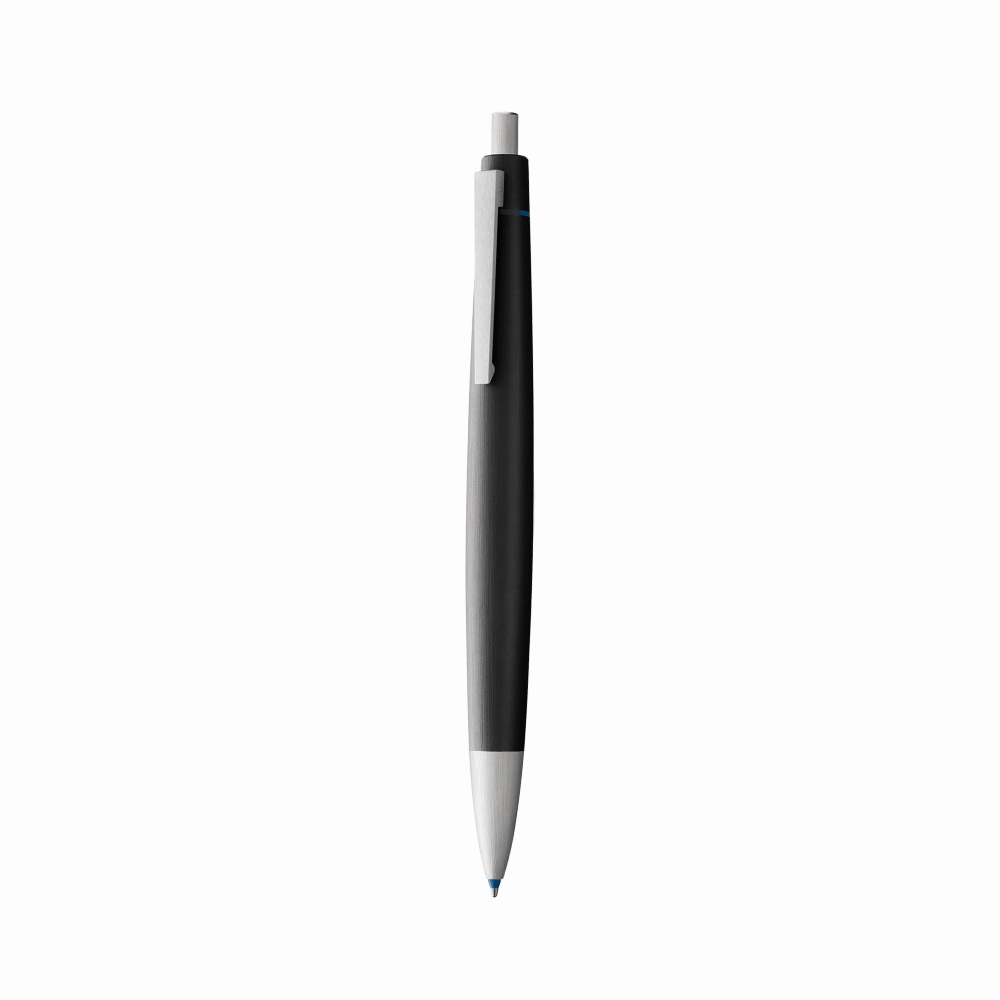 LAMY 2000 4 Color Ballpoint Pen with Brushed Stainless Steel Clip - Black