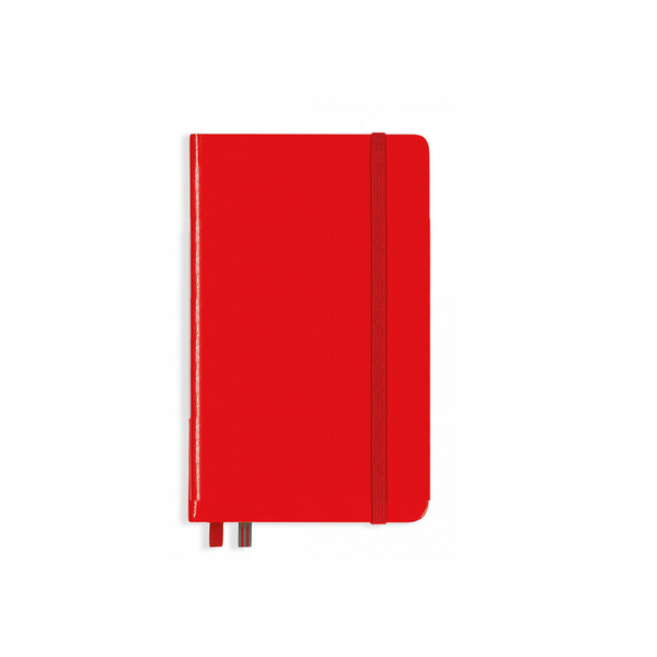 Load image into Gallery viewer, Leuchtturm1917 A6 Pocket Hardcover Notebook - Ruled / Red
